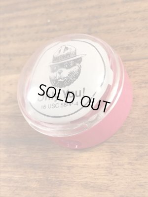 アドバタイジングキャラクターのスモーキーベアの90年代〜ビンテージ鉛筆削り