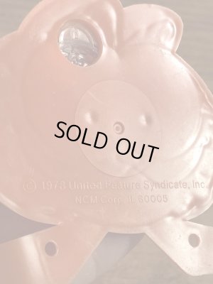 ガーフィールドの自転車用の80年代ビンテージ反射板