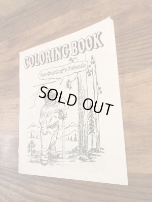 アドバタイジングキャラクターのスモーキーベアの90年代〜ビンテージカラーリングブック