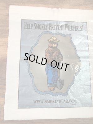 アドバタイジングキャラクターのスモーキーベアの90年代〜ビンテージビニールバッグ