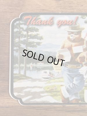 企業キャラクターのスモーキーベアの90’s〜ヴィンテージシール