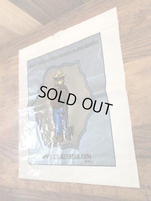 アドバタイジングキャラクターのスモーキーベアの90年代〜ビンテージビニールバッグ