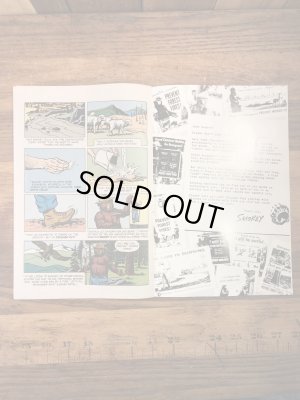 企業キャラクターのスモーキーベアの60’s〜ヴィンテージの漫画