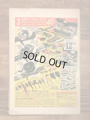 企業キャラクターのスモーキーベアの70’sヴィンテージの漫画