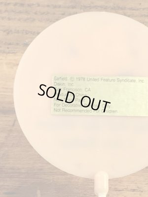 Dakin社製のガーフィールドの80’sヴィンテージメッセージプレート