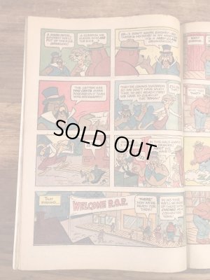 企業キャラクターのスモーキーベアの70’sヴィンテージの漫画