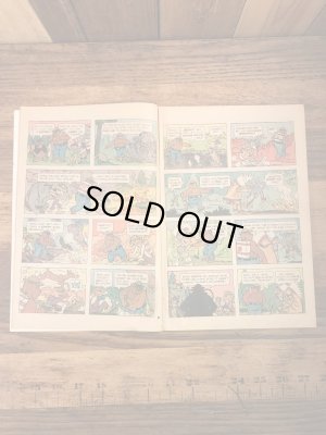 アドバタイジングキャラクターのスモーキーザベアの70年代ビンテージコミックブック