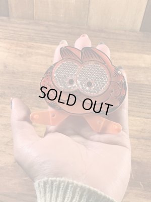 ケロッグのおまけについていたガーフィールドの80’sヴィンテージ反射プレート