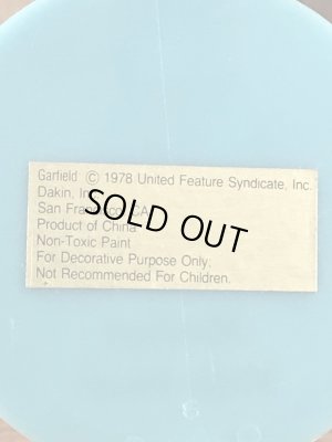 ガーフィールドのメッセージ書かれた80年代ビンテージオーナメント