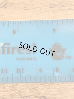 企業キャラクターのスモーキーベアの90’s〜ヴィンテージ定規