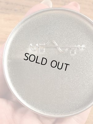 アドバタイジングキャラクターのスモーキーベアの80年代〜ビンテージ缶バッジ