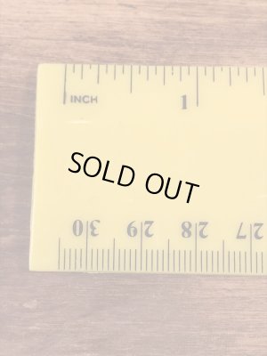 企業キャラクターのスモーキーベアの90’s〜ヴィンテージ定規