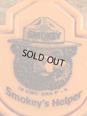 アドバタイジングキャラクターのスモーキーベアの90年代〜ビンテージブックマーク