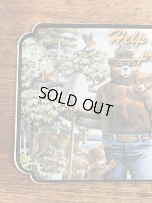 企業キャラクターのスモーキーベアの90’s〜ヴィンテージシール