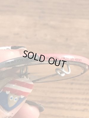 ガーフィールドの金属製のヴィンテージ缶バッチ