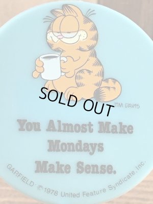 Dakin社製のガーフィールドの80’sヴィンテージメッセージプレート