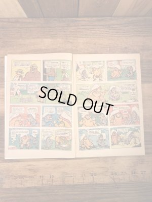 アドバタイジングキャラクターのスモーキーザベアの70年代ビンテージコミックブック