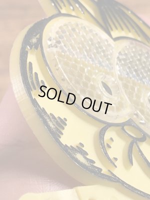 ガーフィールドの自転車用の80年代ビンテージ反射板