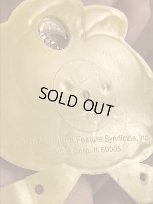 ガーフィールドの自転車用の80年代ビンテージ反射板