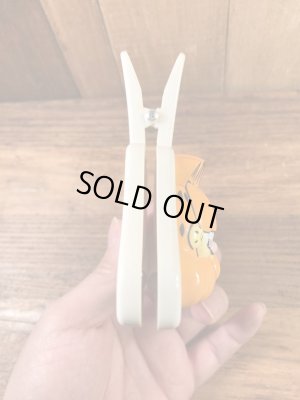 ガーフィールドのプラスチック製の80年代ビンテージペッパークリップ