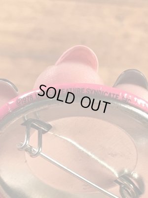 ガーフィールドの金属製のビンテージ缶バッジ