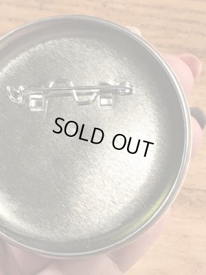 企業キャラクターのスモーキーベアの80’s〜ヴィンテージ缶バッチ