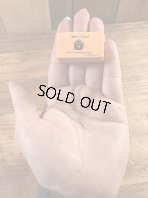 アドバタイジングキャラクターのスモーキーベアの90年代〜ビンテージ消しゴム