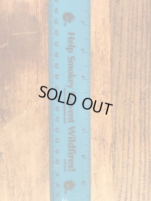 アドバタイジングキャラクターのスモーキーベアの90年代〜ビンテージルーラー