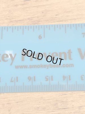 アドバタイジングキャラクターのスモーキーベアの90年代〜ビンテージルーラー