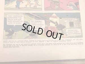 アドバタイジングキャラクターのスモーキーザベアの70年代ビンテージコミックブック