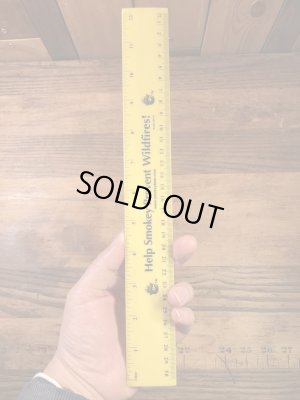 アドバタイジングキャラクターのスモーキーベアの90年代〜ビンテージルーラー