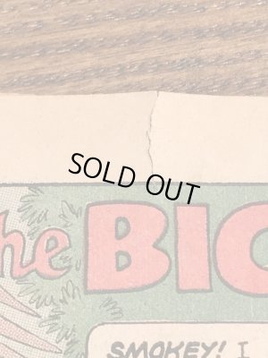 アドバタイジングキャラクターのスモーキーザベアの70年代ビンテージコミックブック