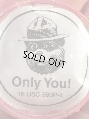 アドバタイジングキャラクターのスモーキーベアの90年代〜ビンテージ鉛筆削り