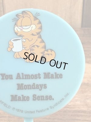 Dakin社製のガーフィールドの80’sヴィンテージメッセージプレート