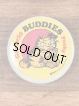 Garfield “Buddies” Pooky Tin Badge　ガーフィールド　ビンテージ　缶バッジ　80年代