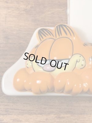 ガーフィールドのプラスチック製の80年代ビンテージペッパークリップ