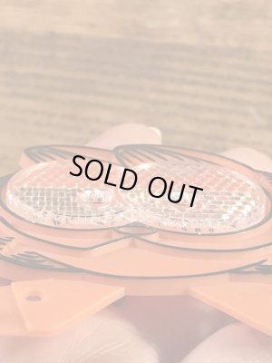 ガーフィールドの自転車用の80年代ビンテージ反射板