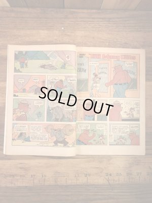 アドバタイジングキャラクターのスモーキーザベアの70年代ビンテージコミックブック