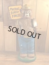 Play Pal Smokey The Bear Plastic Coin Bank　スモーキーザベア　ビンテージ　コインバンク　アドバタイジングキャラクター　70年代