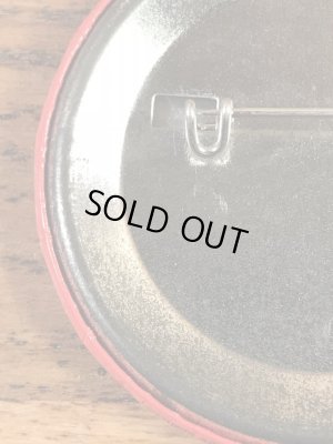 ガーフィールドとメッセージが書かれた80年代ビンテージ缶バッジ