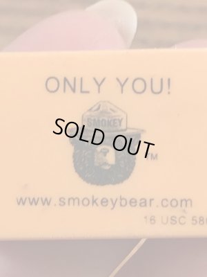 アドバタイジングキャラクターのスモーキーベアの90年代〜ビンテージ消しゴム