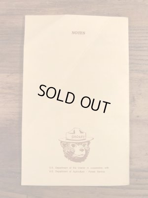 企業キャラクターのスモーキーベアの80’sヴィンテージハンドブック