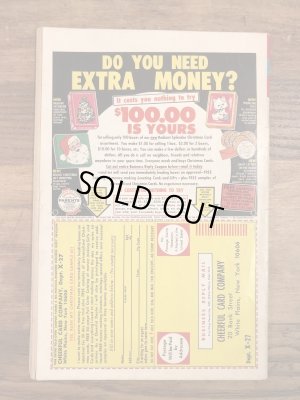 企業キャラクターのスモーキーベアの70’sヴィンテージの漫画