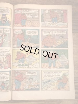 アドバタイジングキャラクターのスモーキーザベアの70年代ビンテージコミックブック