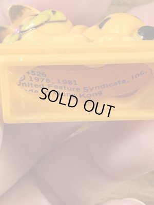 ガーフィールドのプラスチック製の80年代ビンテージ鉛筆削り