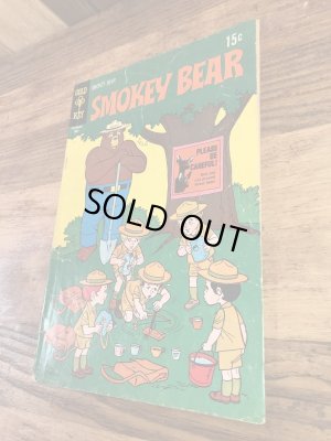 アドバタイジングキャラクターのスモーキーザベアの70年代ビンテージコミックブック