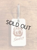 Smokey Bear Rubber Keychain　スモーキーベア　ビンテージ　キーホルダー　企業キャラ　90年代〜