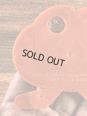 ガーフィールドの自転車用の80年代ビンテージ反射板