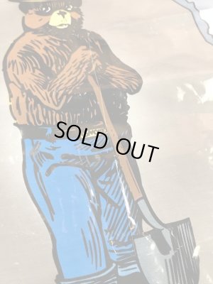 アドバタイジングキャラクターのスモーキーベアの90年代〜ビンテージビニールバッグ