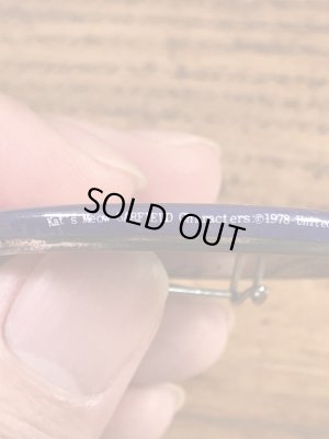 ガーフィールドとオーディーが描かれた80’sヴィンテージ缶バッチ